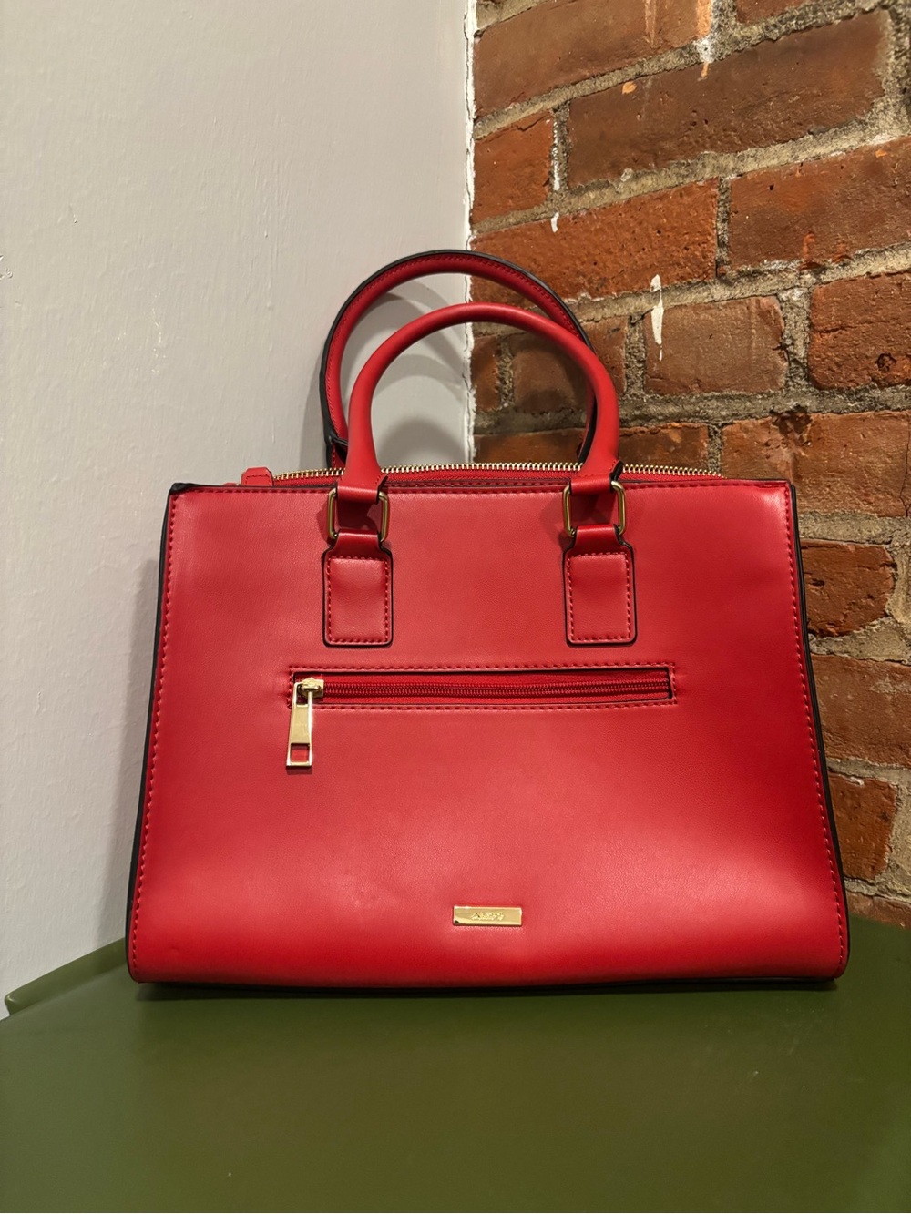 Aldo Red Structured Handbag - Women’s Purse